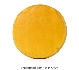 Cheese on white background. File contains a path to isolation. 