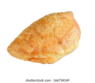 Cheese Pie Isolated On White Background Stock Photo 166734149 ...