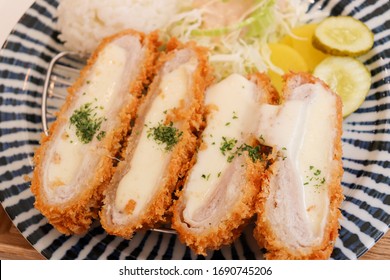 Cheese Pork Cutlet With Cheese