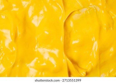 Cheese sauce as texture, pattern, background
