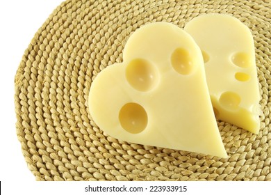 Cheese In The Shape Of Heart 