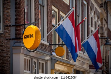 Cheese Shop In Gouda, Holland