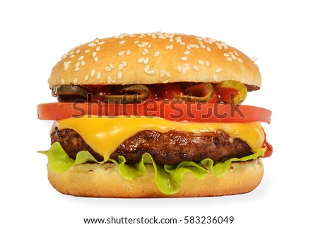 Cheeseburger - Stock image
Hamburger, Burger, Cheeseburger, Food, Bun