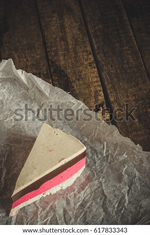 Similar – Foto Bild Heidelbeeren Käsekuchen ohne backen