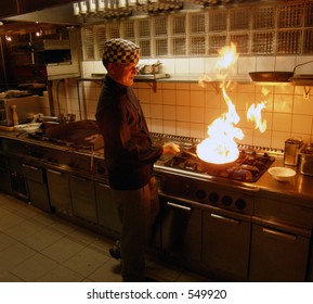 Chef cooking - Powered by Shutterstock