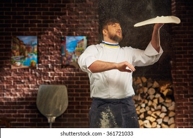 Chef Is Cooking The Best Pizza In The World