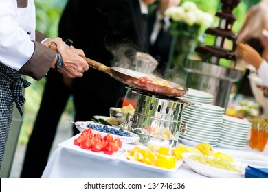  chef is cooking fruit - Powered by Shutterstock