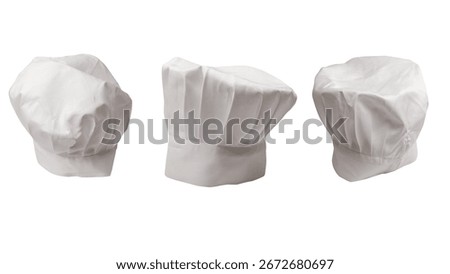 Chef hat isolated on a white background.