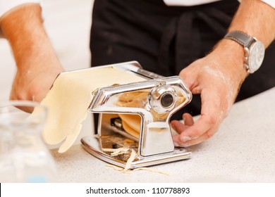 Chef Making Pasta