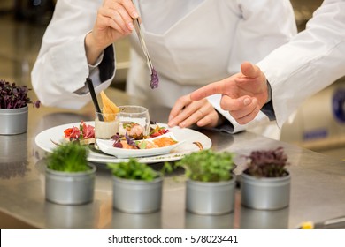 Chef Teaching How To Cook