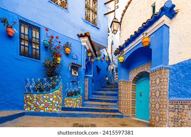 Chefchaouen  The wonderful blue city of Morocco - Powered by Shutterstock