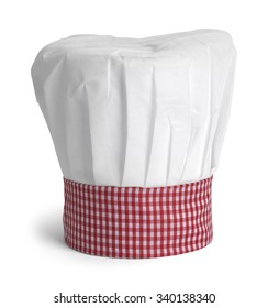 Chefs Hat With Copy Space Isolated On A White Background.