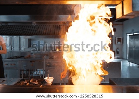 Chefs that specialize in cooking will be meticulous with every cooking process. Even minor details will not be overlooked. As with stir-fry, high heat will be used until a flaming flame appears