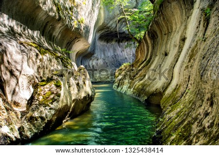 Cheile Banitei / Banita gorges near Petrosani city, Hunedoara county, Romania Zdjęcia stock © 