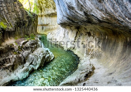 Cheile Banitei / Banita gorges ,near Petrosani city, Hunedoara co Zdjęcia stock © 