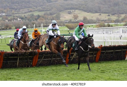 AP McCoy Great Horse Racing Fence POSTER 