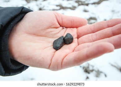 Chelyabinsk Meteor Meteorite In Hand