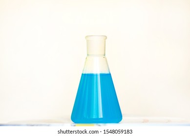 Chemical Conical Flask Blue Solution Stock Photo 1548059183 | Shutterstock