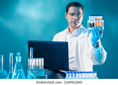 Chemical Examination Food Chemist Conducts Test Stock Photo 2169512645 ...