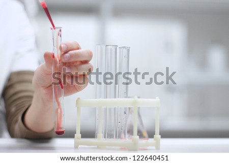 Chemical lab background
