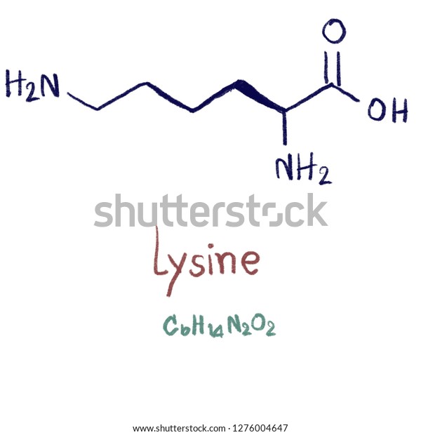chemical structure lysine stock photo edit now 1276004647 lysine structure