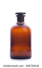 Chemist Vintage Bottle Isolated