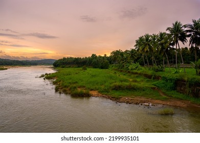 Chenganamkunnu Check Dam At Pattambi, Palakkad District, Kerala, India