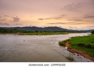 Chenganamkunnu Check Dam At Pattambi, Palakkad District, Kerala, India