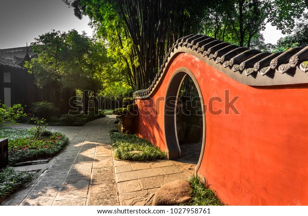 Chengdu Du Fu Thatched Cottage Chinese Stock Photo Edit Now
