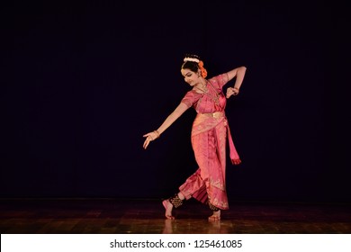 CHENNAI - JANUARY 11: Kuchipudi  performer Dr Yashoda Thakore in Chennai on January 11, 2013 in South India. Kuchipudi is the ancient classical dance form of Andrapradesh