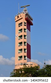 Chennai, Tamilnadu, India: January 26, 2019 - Chennai Lighthouse