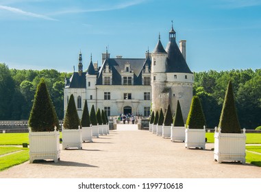 Chenonceau Castle (Chateau de Chenonceau), Loire valley, France