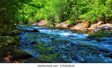 The Cheoah River Is A Tributary Of The Little Tennessee River In North Carolina