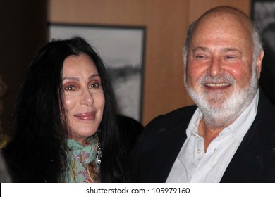 Cher, Rob Reiner At The Los Angeles Premiere Of 