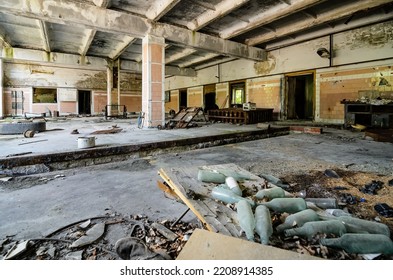 Chernobyl Fire Station Left Right After The Disaster