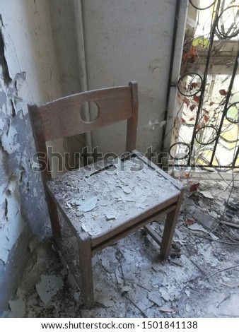 bunker chair Beton trist