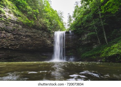 Cherokee Falls At Cloudland Canyon State Park