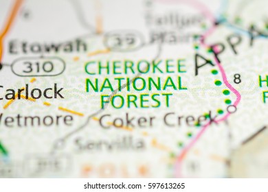 Cherokee National Forest. Tennessee. USA