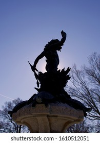 Cherokee Park Louisville, KY Statue Silhouette 