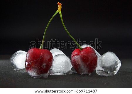 #A# Ice Ice Ice Cherry Art