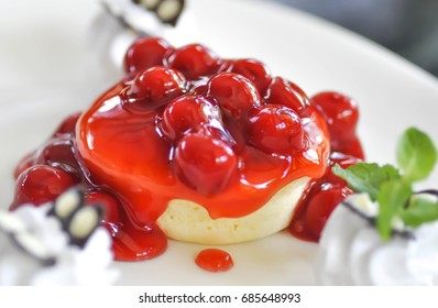 Cherry Cheese Cake Or Cherry Cheese Tart