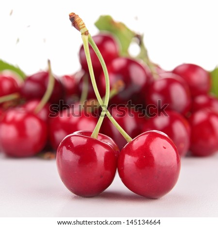 Similar – Image, Stock Photo cherry Food Fruit Cherry