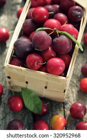 Cherry Plum Basket