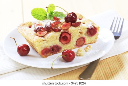 Cherry Sponge Cake