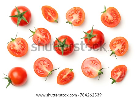 Similar – Image, Stock Photo Small tomatoes halved
