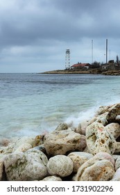 Chersonesos Lighthouse Sevastopol Crimea Winter 06 January 2020