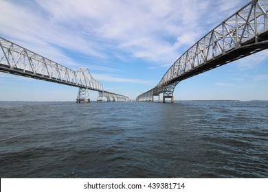 Chesapeake Bay Bridge Spans Stock Photo 439381714 | Shutterstock