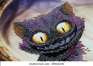 A Cheshire Cat Abstract Background