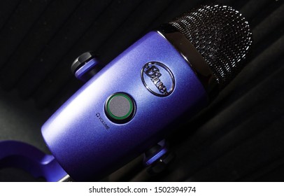 Cheshire, United Kingdom / 11.09.19. Blue Yeti Nano, USB Microphone.