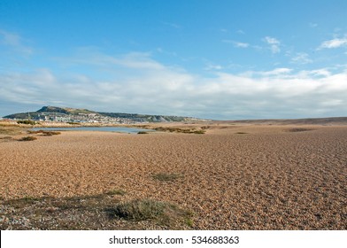 Chesil Beach Near Portland, Dorset.